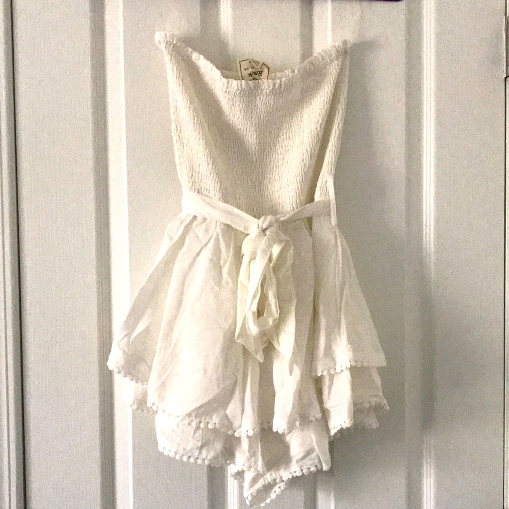NWOT Strapless Romper